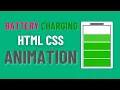 Simple Battery Charging Animation