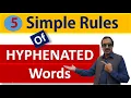 Hyphenated words rules
