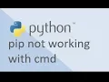 --SOLVED- Pip not working Python 3 6 x Windows Python to exe