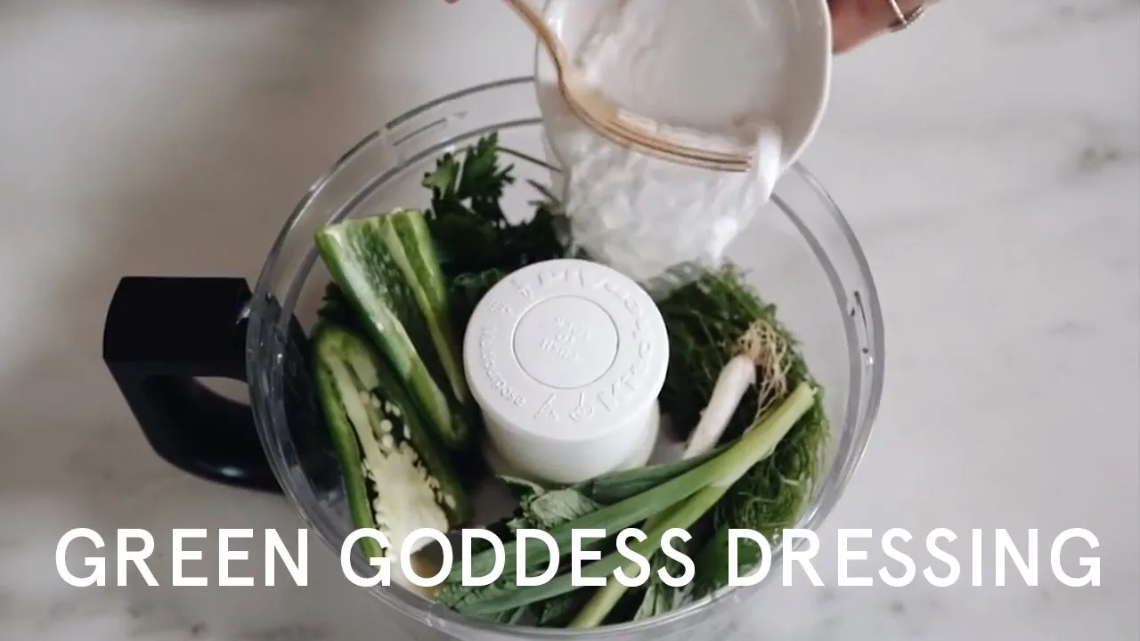 The Best Healthy Green Goddess Dressing   Nutrition Stripped