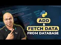 Django tutorials Add and Fetch data from Database