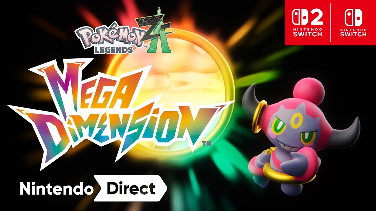 Pokémon Legends: Z-A – Mega Dimension – Nintendo Direct 9.12.2025