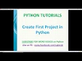 python basics create first example on Python hello world in python