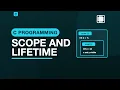 Scope Lifetime and Storage Programming With C 4 3