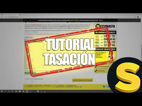Tutorial tasación SINIESTRAUTO.COM