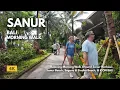 Lagu SANUR, Bali Relaxing Morning Walk Around Matahari Terbit Beach \u0026 ICON Mall Bali Walking Tour 4K60fps