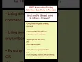 SELENIUM What are the different ways to refresh a browser - SDET Automation Testing Interview