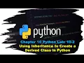 Principles of Programming Chapter 10 Python Lab 10-2 Using Inheritance to Create a Derived Class in