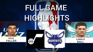 NBA2K20 Full Game Highlights Jazz Vs Hornets 