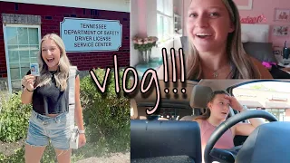 getting my license drive with me