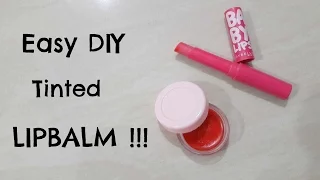 Natural Home made lip balm | only 2 ingredients | without vaseline. 