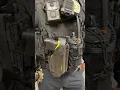 Officer uniform gear check ASMR