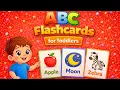 ABC Flashcards for Babies and Toddlers Learn Alphabet Words A to Z ABC Learning for Toddlers