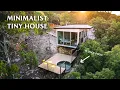 Minimalist 280sqft Tiny House Pool Airbnb Tour