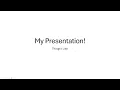 POWERPOINT Chapter 1 - Creating and Editing Presentations