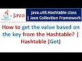 How to get the value based on the key from the Hashtable Hashtable Get