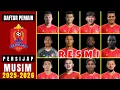 Download Lagu DAFTAR PEMAIN PERSIJAP UNTUK MUSIM 2025/2026 | PEMAIN BARU PERSIJAP | PERSIJAP LIGA 1