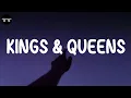 Download Lagu Ava Max - Kings \u0026 Queens (Lyric Video) | Sia, Dua Lipa,...