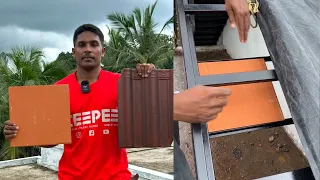 ഫ്ലാറ്റ്  സീലിംഗ് ഓട് വിരിക്കുമ്പോൾ 