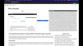 Convert PNG to Base64 Online in 3 Easy Steps