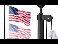 20 FT Flag Pole Heavy Duty Kit for Yard - Extra Thick Outdoor Flag Poles with 3x5 American Flag