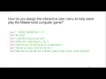 CSC1024 PROGRAMMING PRINCIPLES PROJECT A MASTERMIND COMPUTER GAME