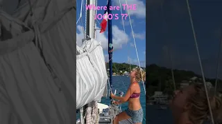 WE SAILED TO A NEW COUNTRY!!  Any ideas where we are? Leave your guesses in the comments below!