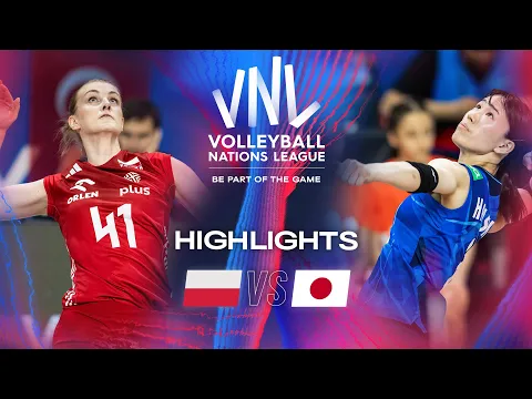 Download MP3 🇵🇱 POL vs. 🇯🇵JPN - Highlights | Week 1 | Women's VNL 2024