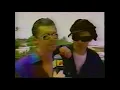 INXS interview during Rock in Rio 1991 Michael Hutchence and Tim Farriss Kurt Loder MTV
