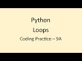 Coding Practice 9A Loops Python NxtWave CCBP
