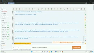 Python how to safely create a nested directory
