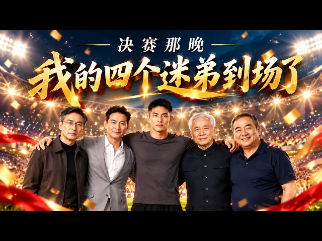 决赛那晚我的四个迷弟到场了
