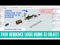 Task Sequences In Flexsim Using 3D Object Load Unload Flexsim Simulation Tutorial Part 1