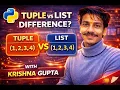 Tuple vs List in Python Complete Difference Explained Hindi