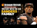 Deshaun Watson Reveals His Long History With The Sanders Family