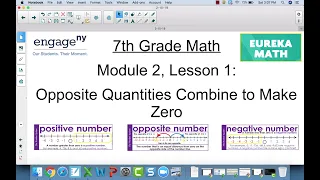 7th Grade Eureka Math Module 2 Lesson 1