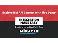 Explore IBM API Connect with Live Demo Integration Made Easy