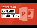 PowerPoint Applying Transitions