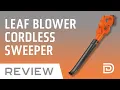Cordless Blower Sweeper Review BLACK DECKER 20V Max Lithium Sweeper LSW221
