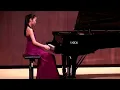 Tiffany Poon plays Beethoven Moonlight Sonata