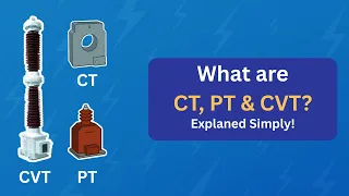 What is CT PT and CVT in Power System