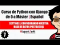 Django 3 Course Settings Configuring our PostgreSQL database 7