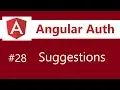 Angular Authentication Tutorial - 28