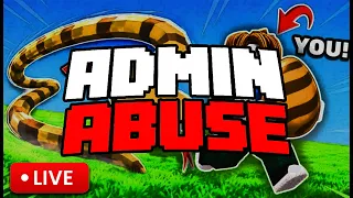CAN THEY STOP ME? ROBLOX STEAL AN EGG ADMIN ABUSE #stealanegg #roblox #robloxlive