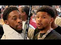 Keyshawn Davis FIRST SIGHTING since declining Haney fight with Shakur