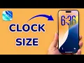 Download Lagu How To Change Clock Size On iPhone Lock Screen iOS 26