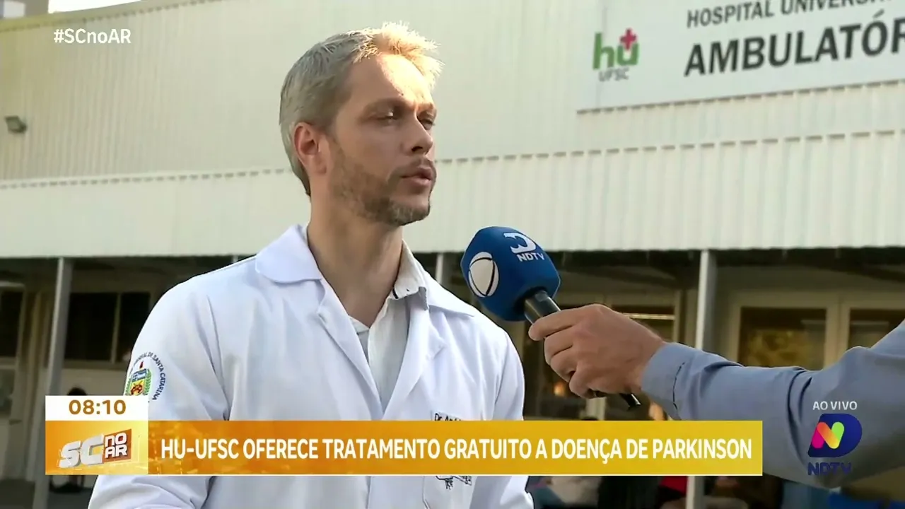 Hospital Universitário da UFSC oferece tratamento gratuito para pacientes com a doença de Parkinson
