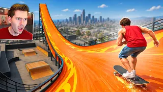 SKATE 4 - Primeira MEGA RAMPA DA HOTWHEELS! (Mods) 