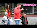 Rob Dyrdek His Stunning Wife Bryiana Take The Kids Out To Lunch At Beverly Glen Deli In L A