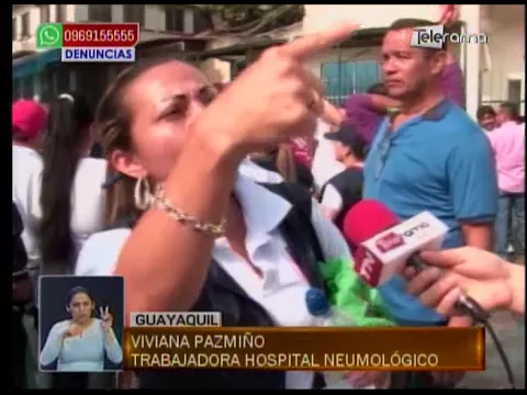 Trabajadores de hospital neumológico rechazan ser reubicados